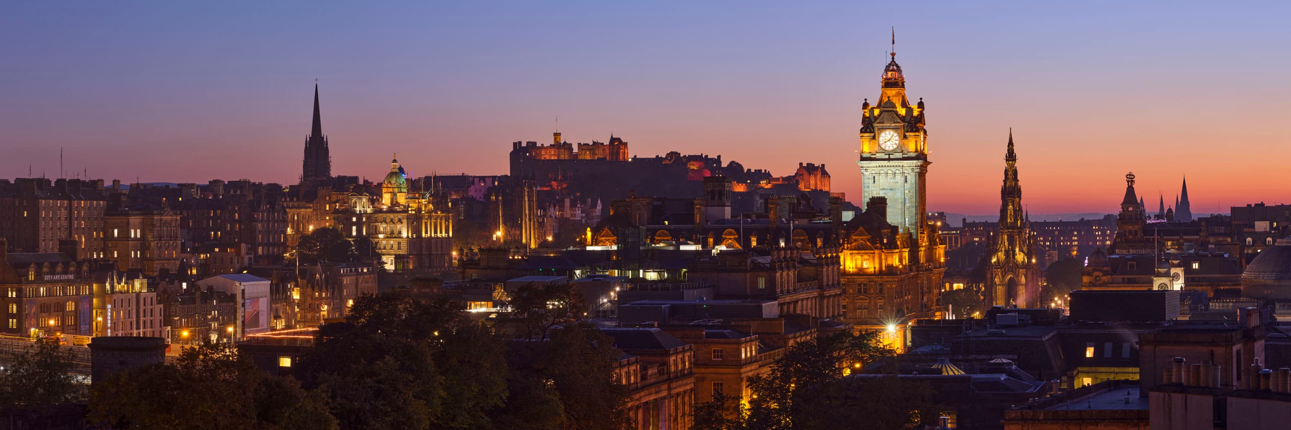 Edinburgh Sunset