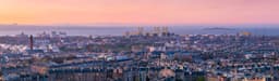 Sunset over Leith Panorama