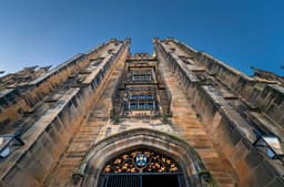 New College Looking Up
