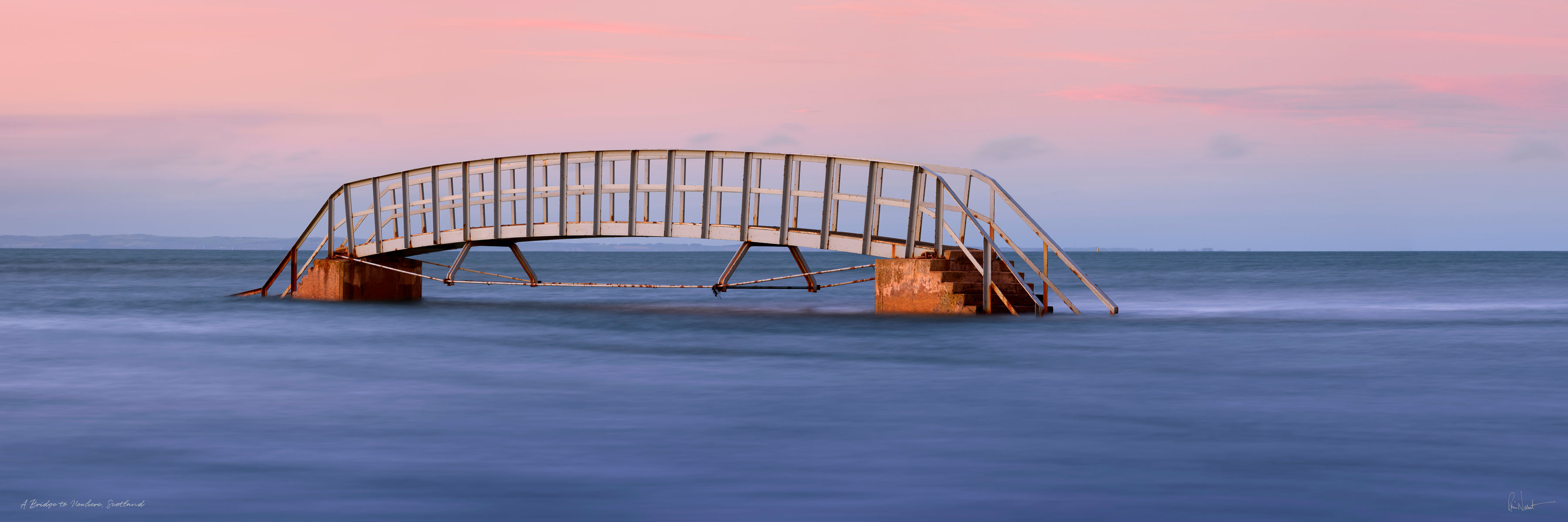 Bridge to Nowhere at Dunbar, South East, Scotland — a photography location from The Photos book series
