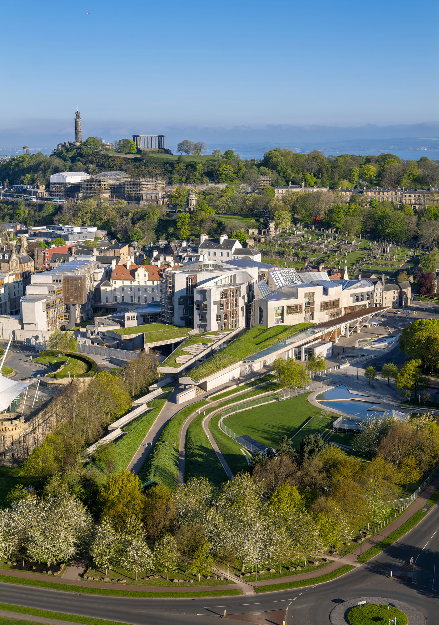 Scottish Parliament at Edinburgh, South East, Scotland — a photography location from The Photos book series