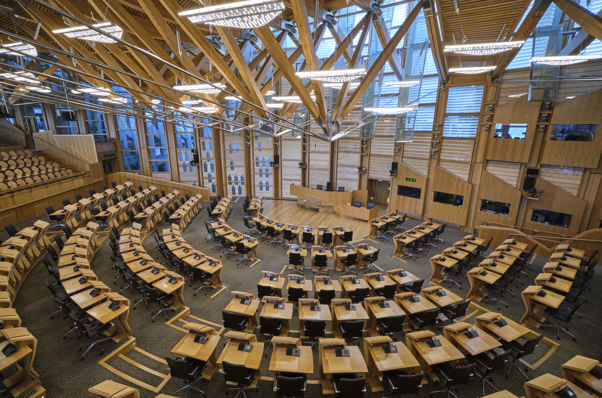 The Debating Chamber at Edinburgh, South East, Scotland — a photography location from The Photos book series