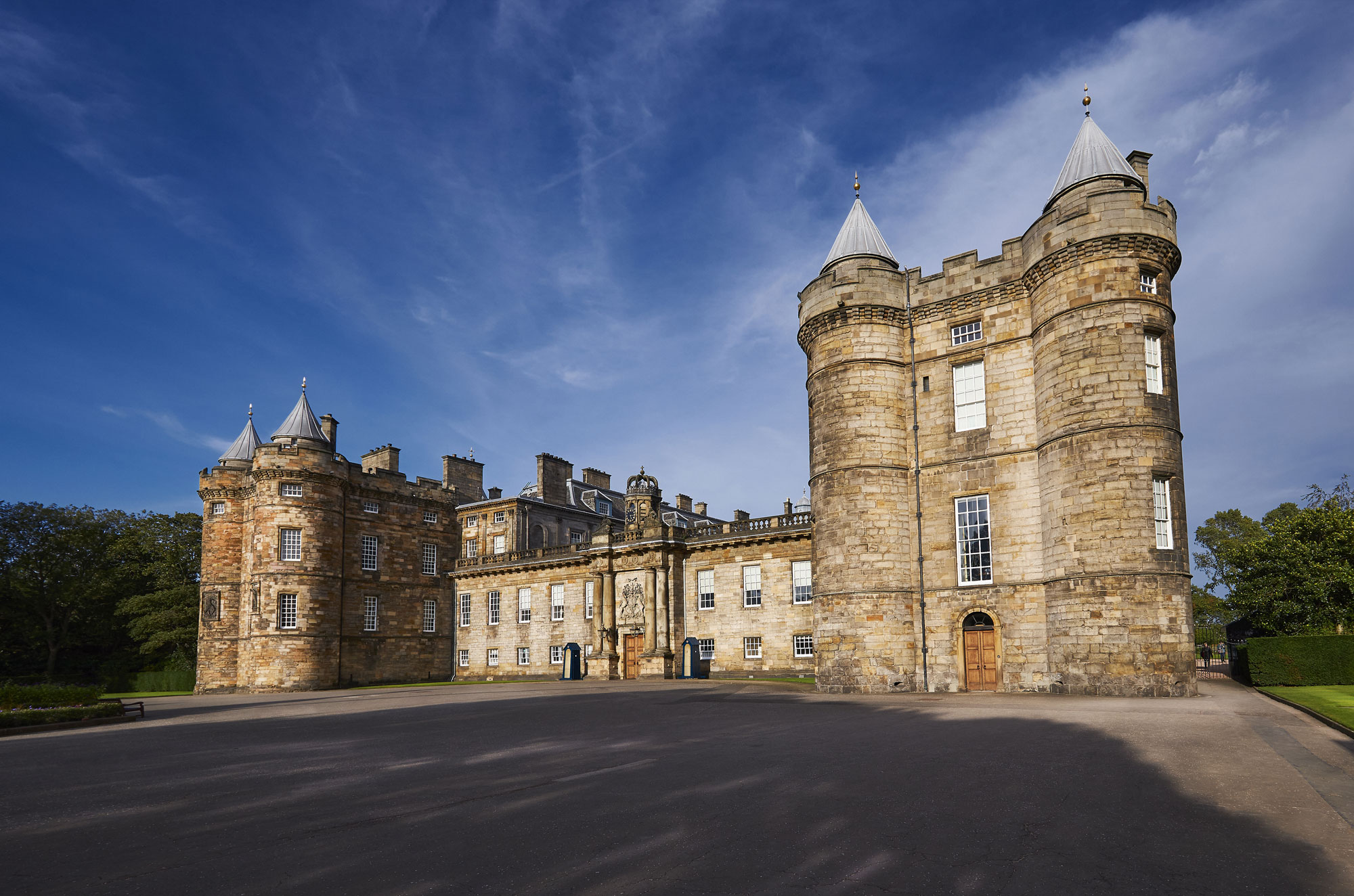 Holyrood Palace at Edinburgh, South East, Scotland — a photography location from The Photos book series