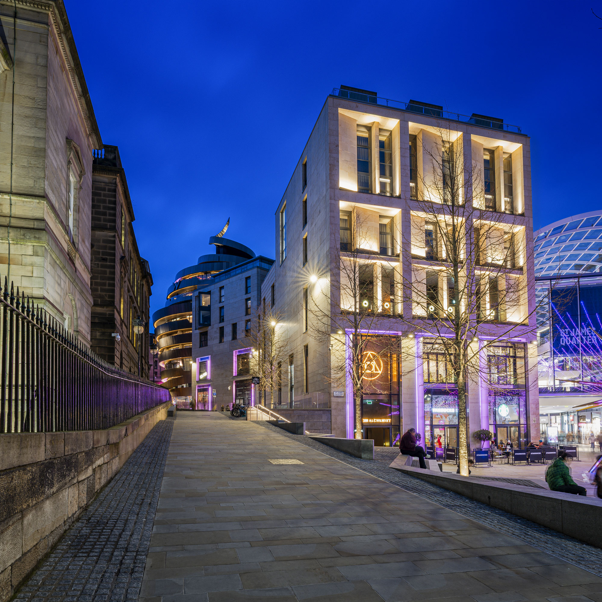 St James Quarter at Edinburgh, South East, Scotland — a photography location from The Photos book series