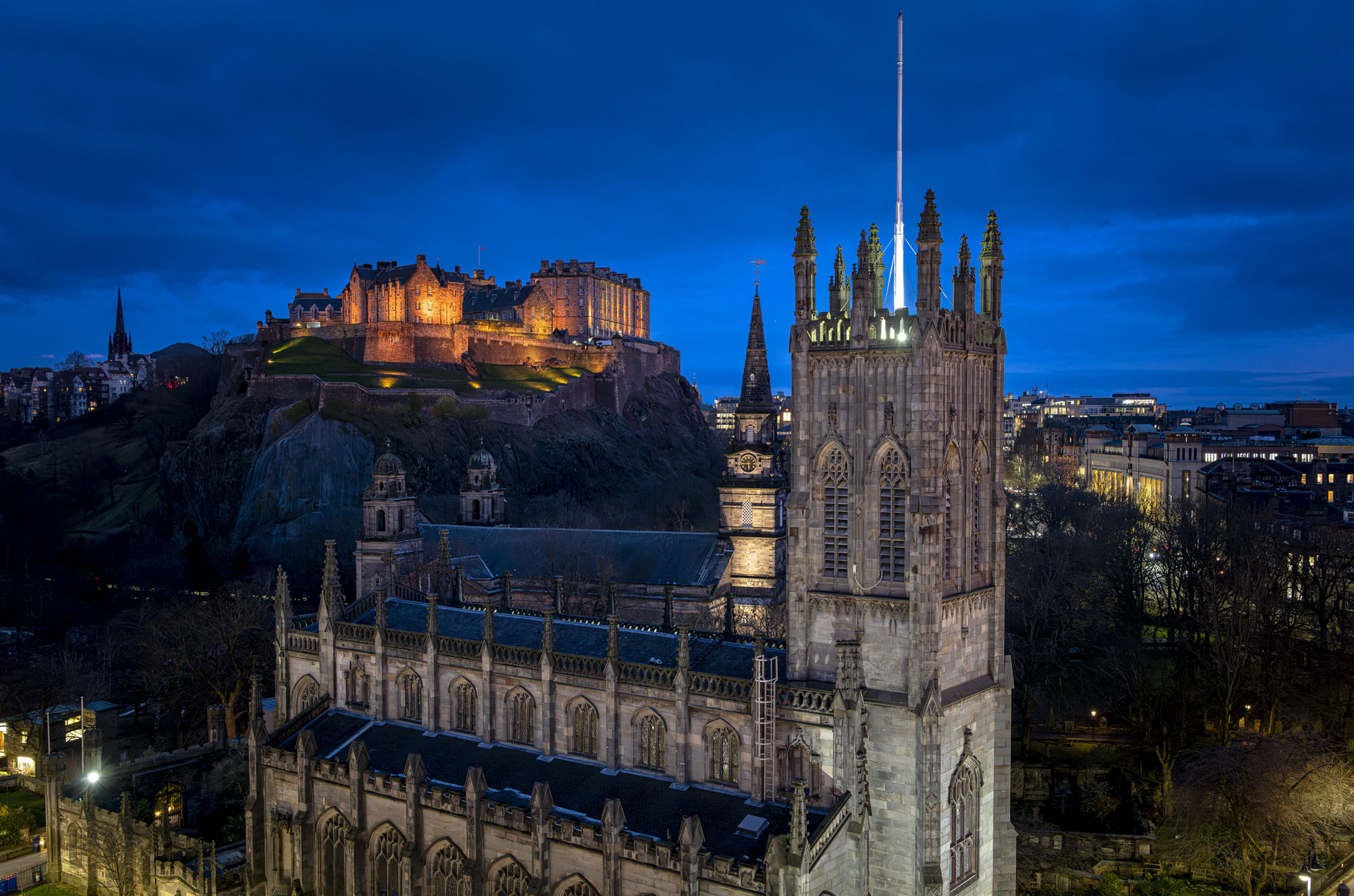 View from Bar 1820 at Edinburgh, South East, Scotland — a photography location from The Photos book series