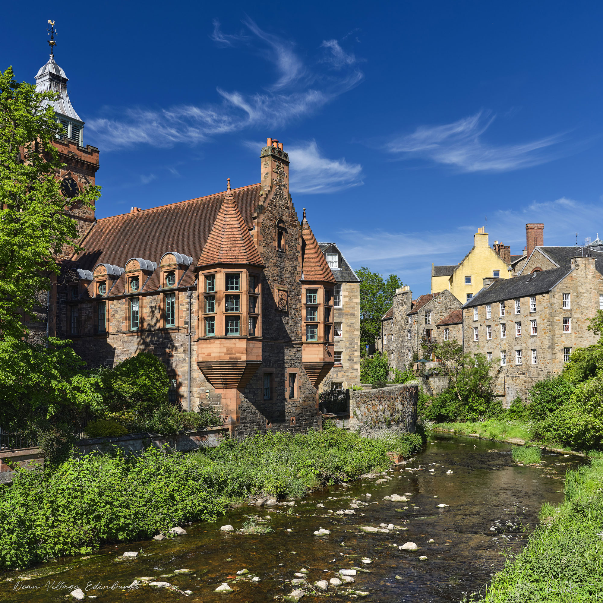 Dean River at Edinburgh, South East, Scotland — a photography location from The Photos book series