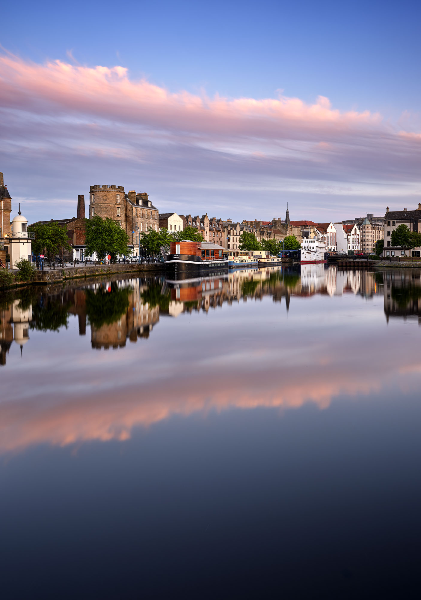 Leith Reflections at Edinburgh, South East, Scotland — a photography location from The Photos book series