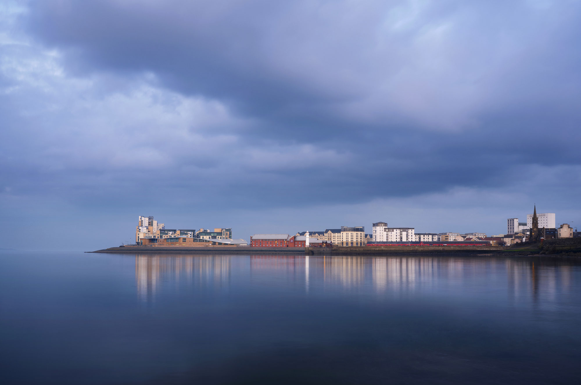 Granton to Newhaven at Edinburgh, South East, Scotland — a photography location from The Photos book series