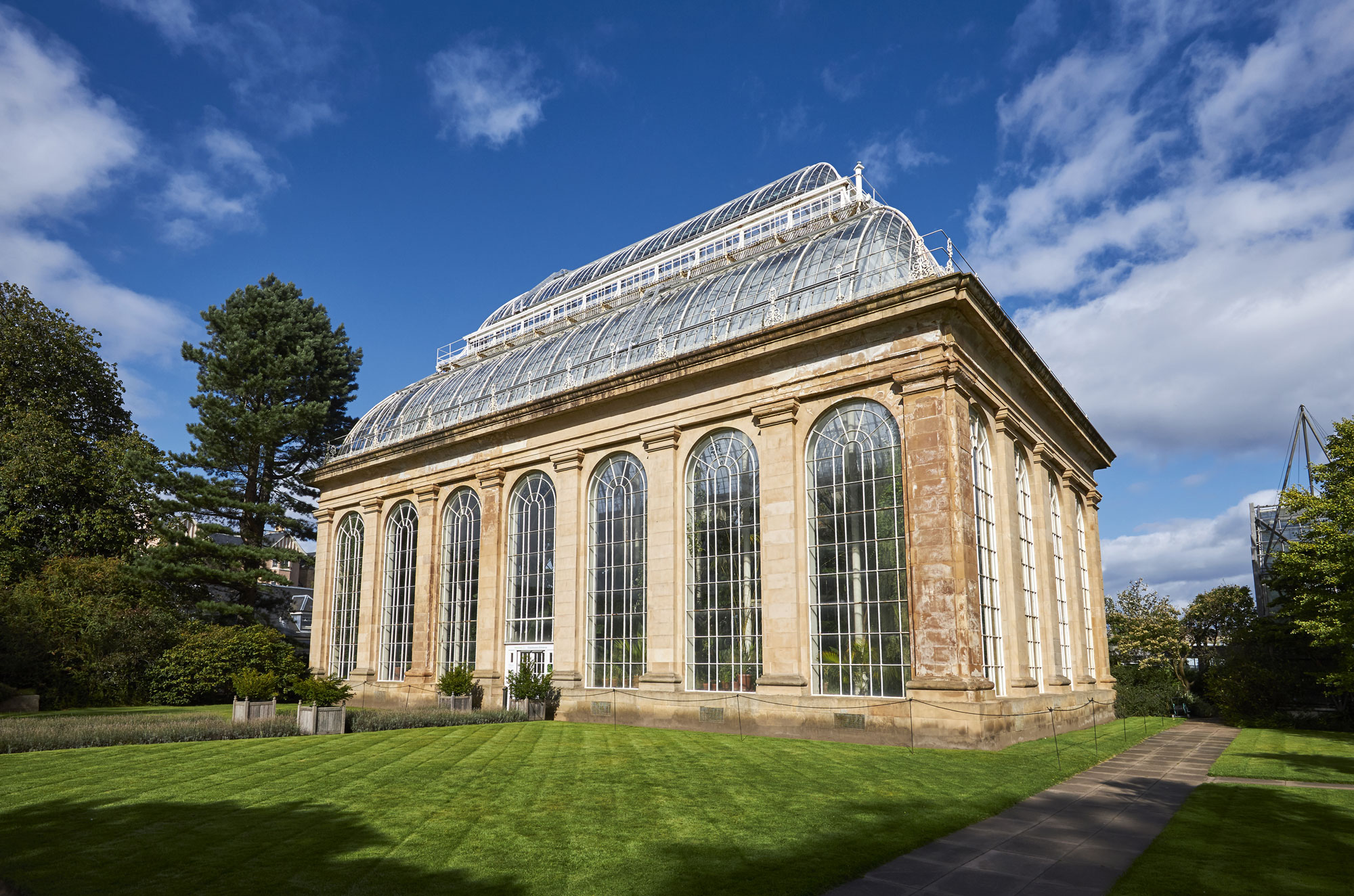 Botanical Garden Glasshouse at Edinburgh, South East, Scotland — a photography location from The Photos book series