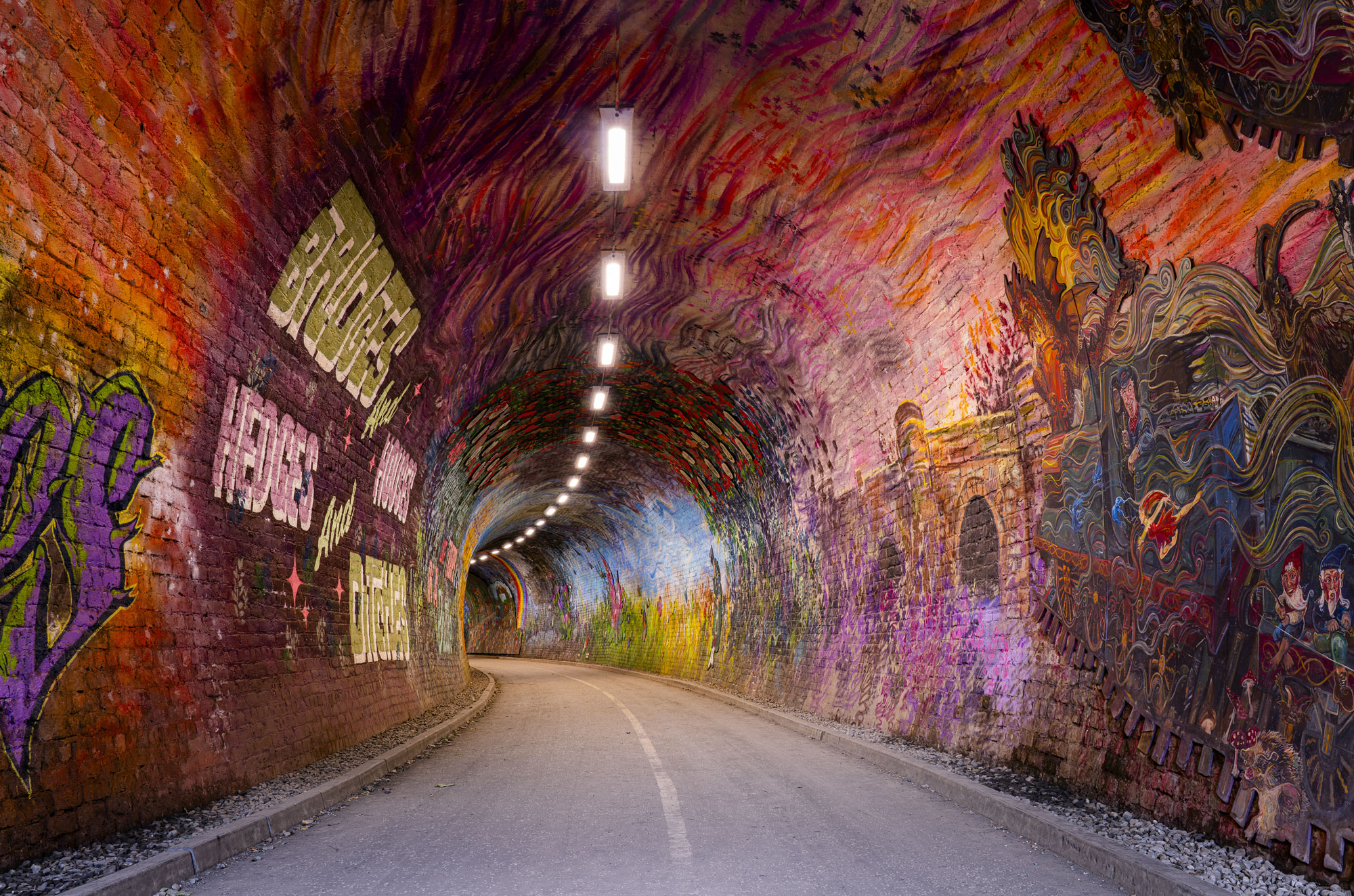 Colinton Tunnel at Edinburgh, South East, Scotland — a photography location from The Photos book series