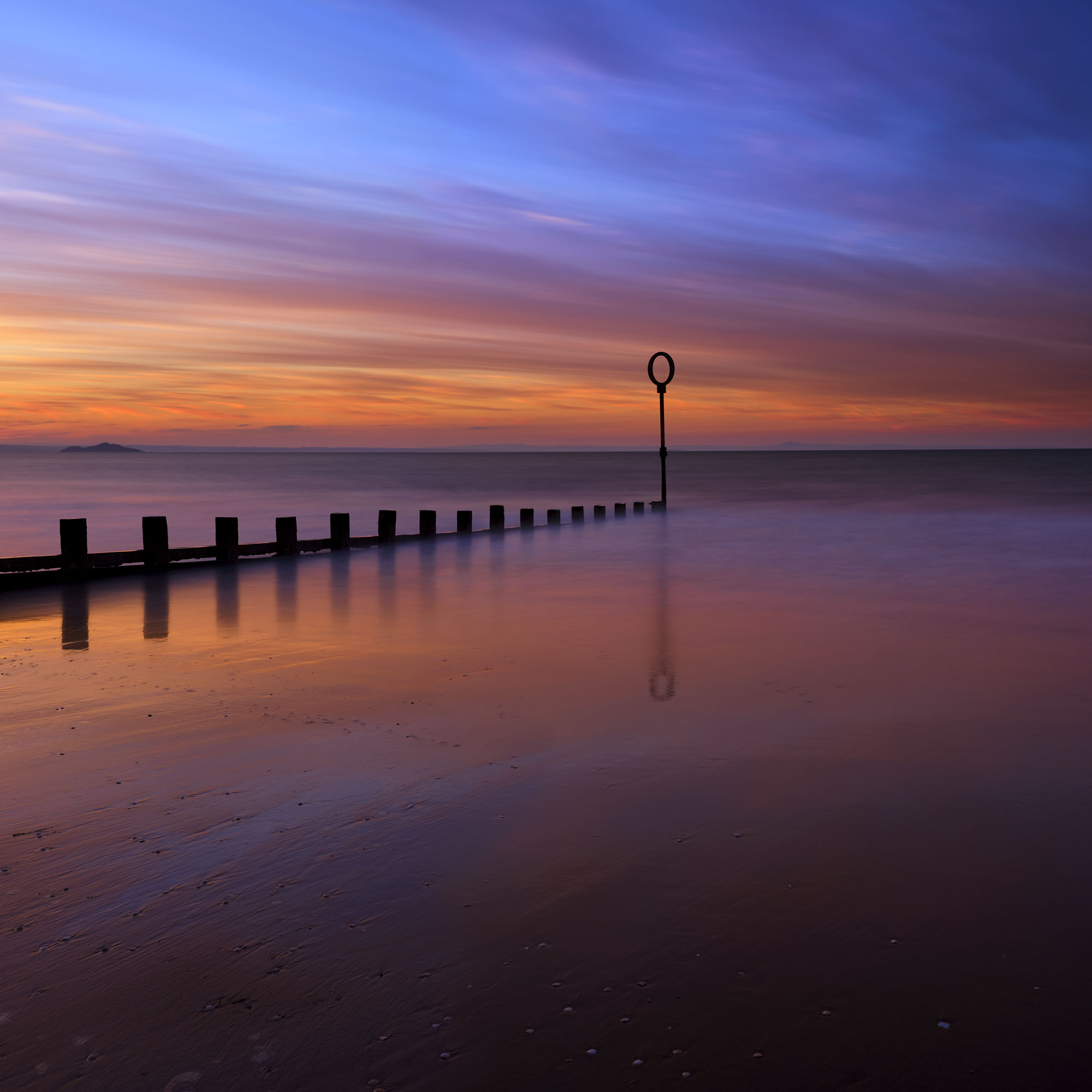Portobello Sunset at Edinburgh, South East, Scotland — a photography location from The Photos book series