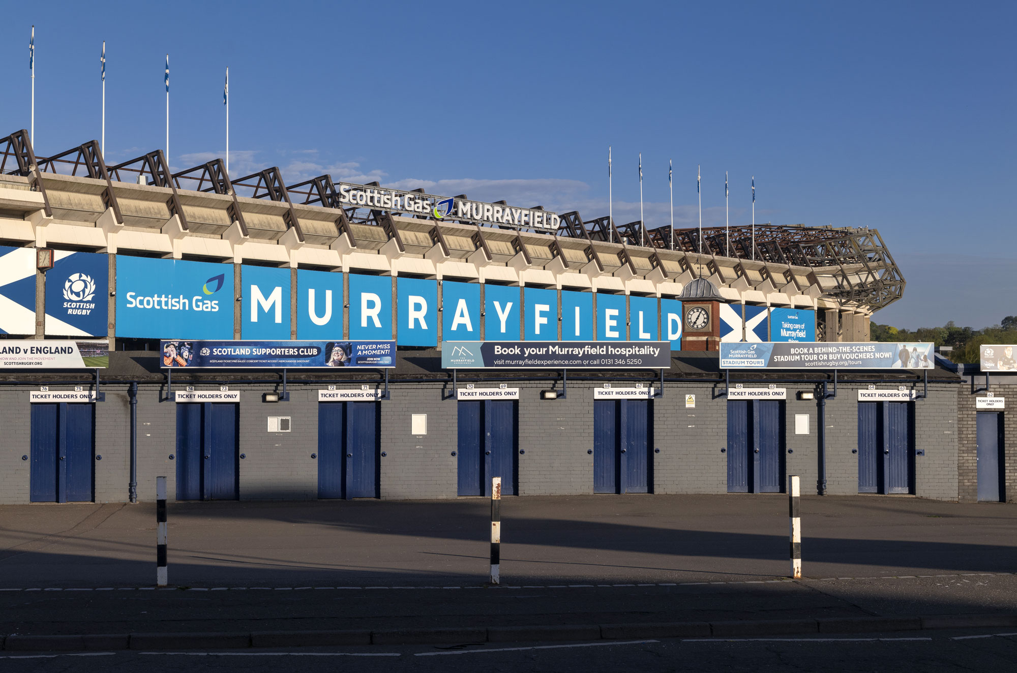 Murrayfield at Edinburgh, South East, Scotland — a photography location from The Photos book series