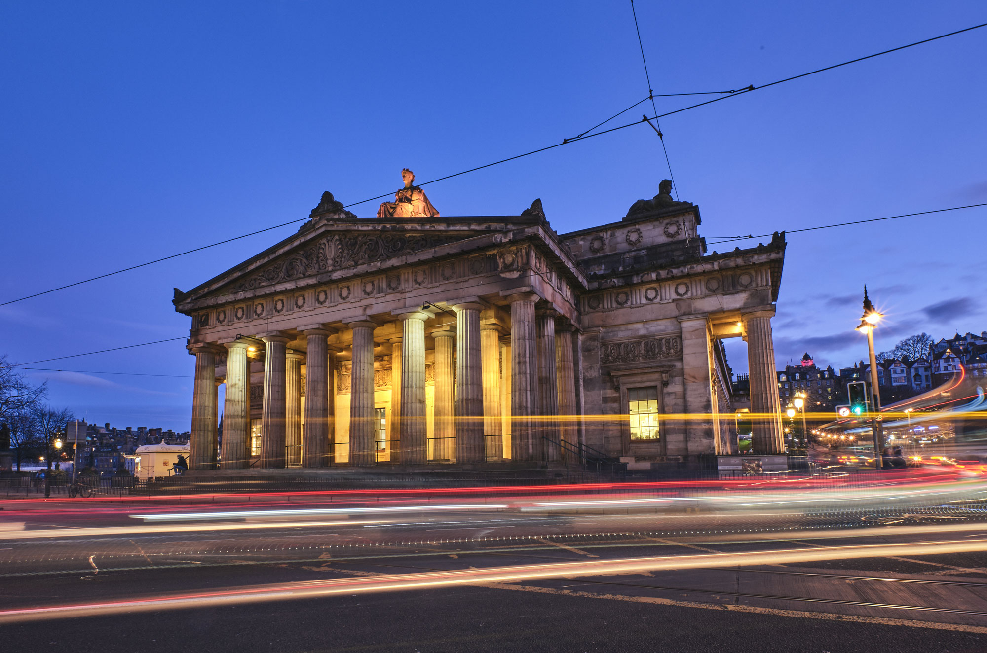 Royal Scottish Academy at Edinburgh, South East, Scotland — a photography location from The Photos book series
