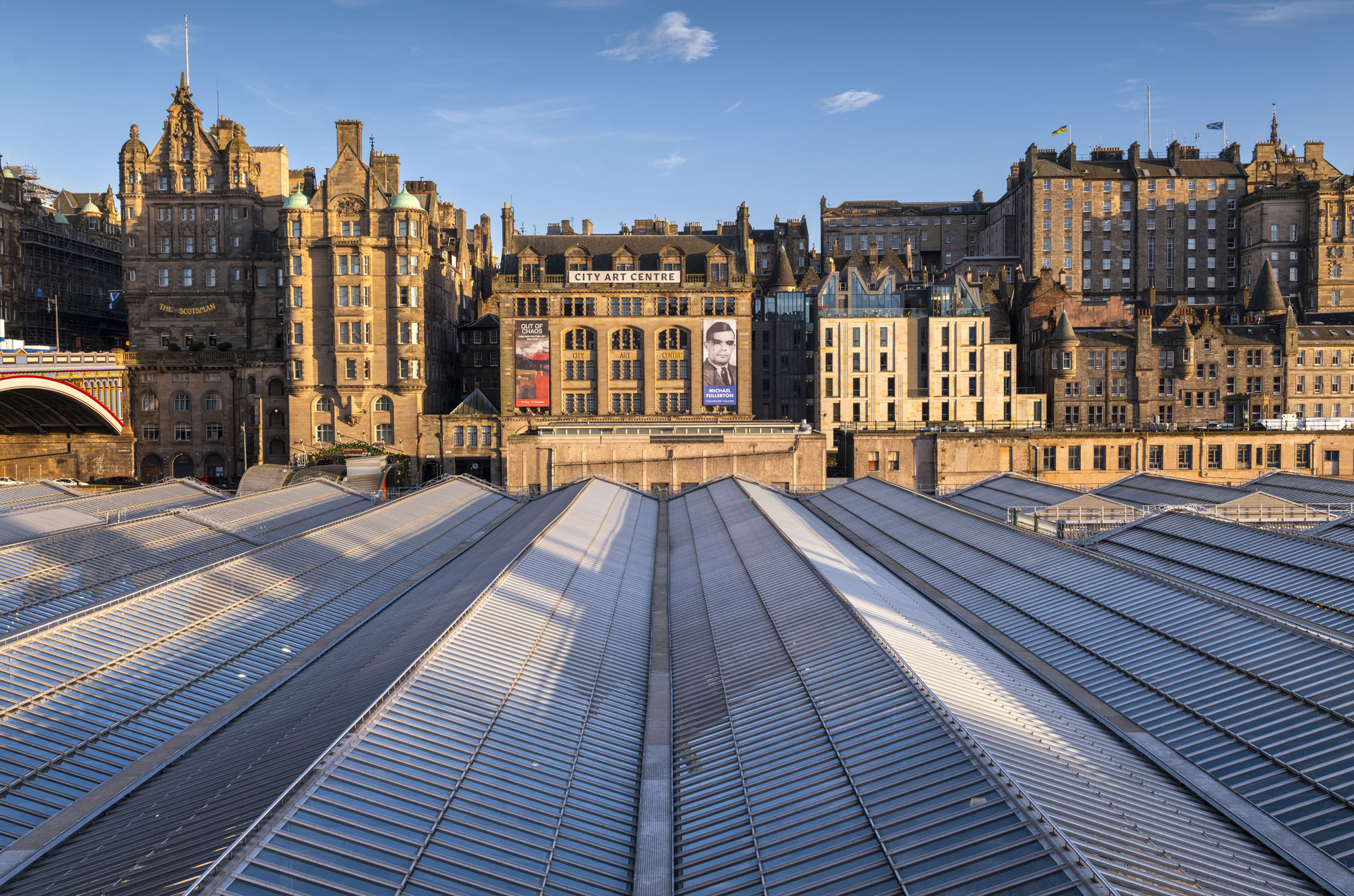Waverley Station to Old Town at Edinburgh, South East, Scotland — a photography location from The Photos book series