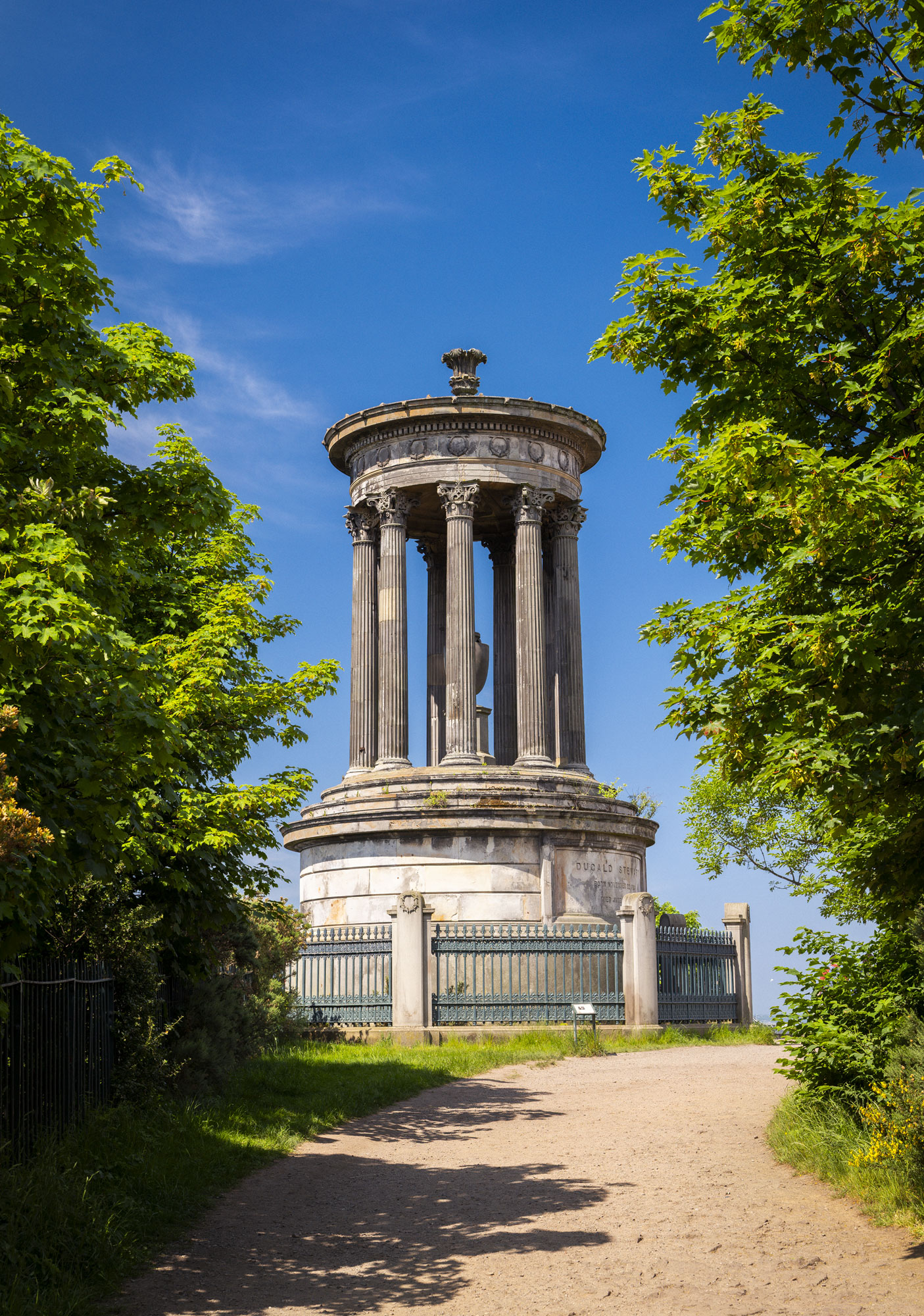 Dugald Stewart Monument at Edinburgh, South East, Scotland — a photography location from The Photos book series