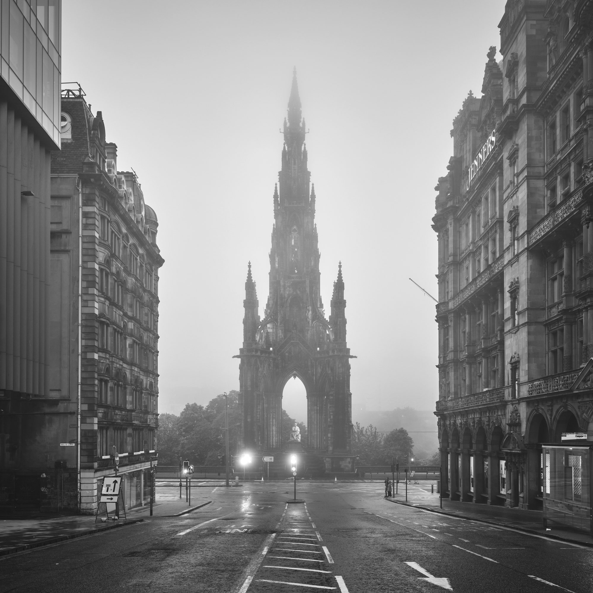 The Scott Monument at Edinburgh, South East, Scotland — a photography location from The Photos book series