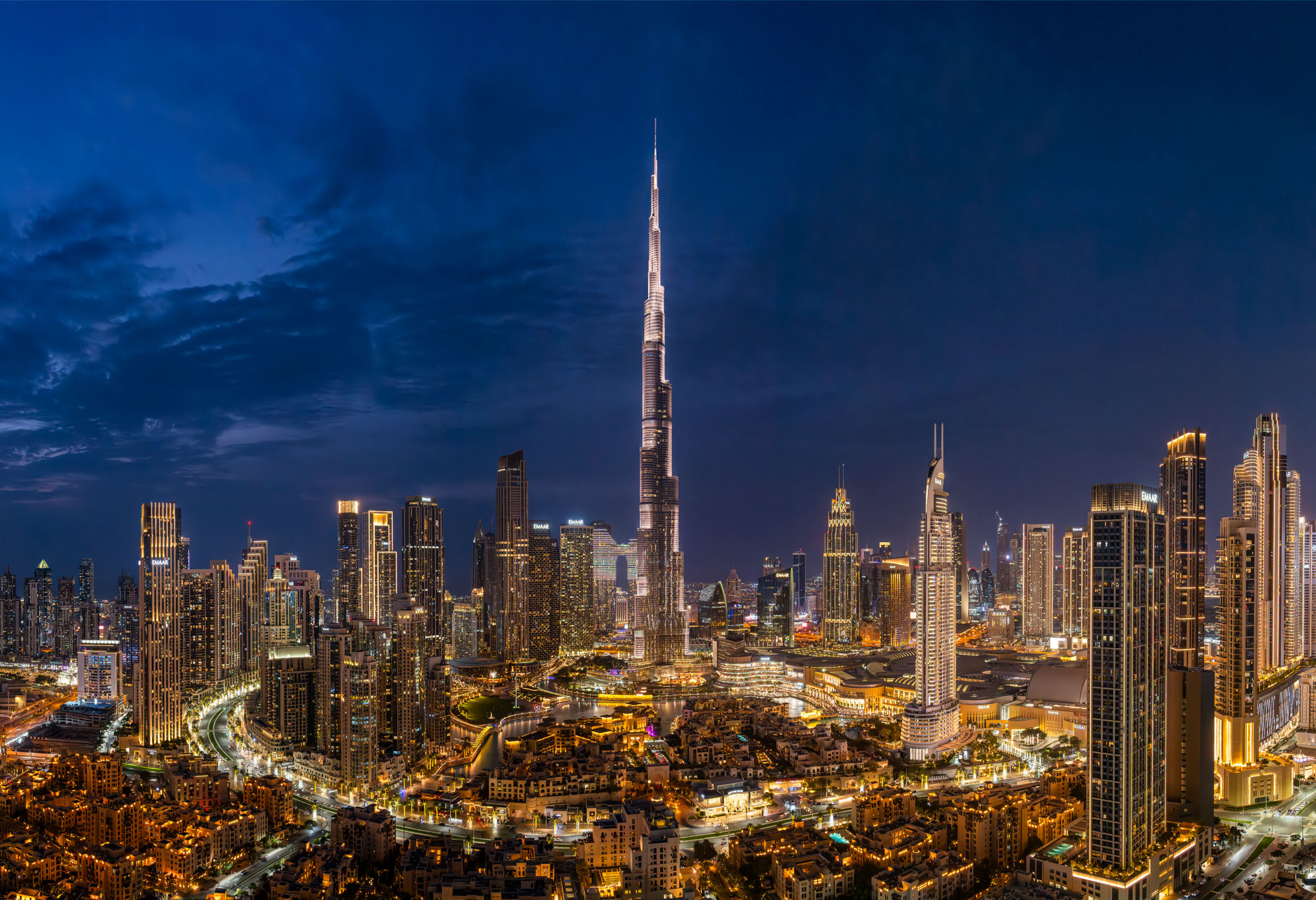 Burj Kalifa View at Dubai, Emirate of Dubai, United Arab Emirates — a photography location from The Photos book series