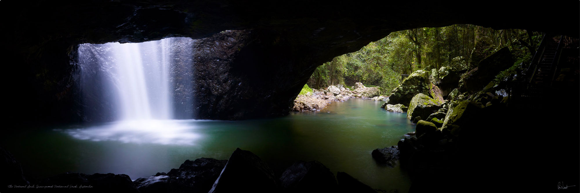 The Natural Bridge at Springbrook National Park, Queensland, Australia — a photography location from The Photos book series